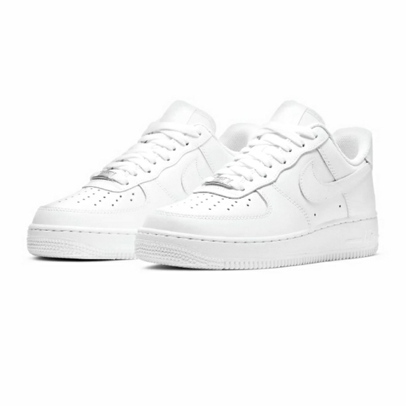 Nike Shoes - Nike Air Force 1 '07 White on White